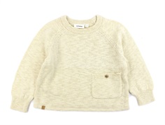 Lil Atelier bleached sand knit sweater